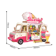 Puinen 3D-palapeli, Beverly’s Ice Cream Truck, robotime, TGS06