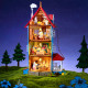 3D Miniatuurmaja komplekt, Moominhouse, robotime, DA009