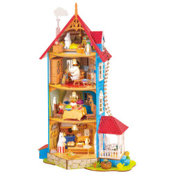 3Д Миниатюрный домик, Moominhouse, robotime, DA009