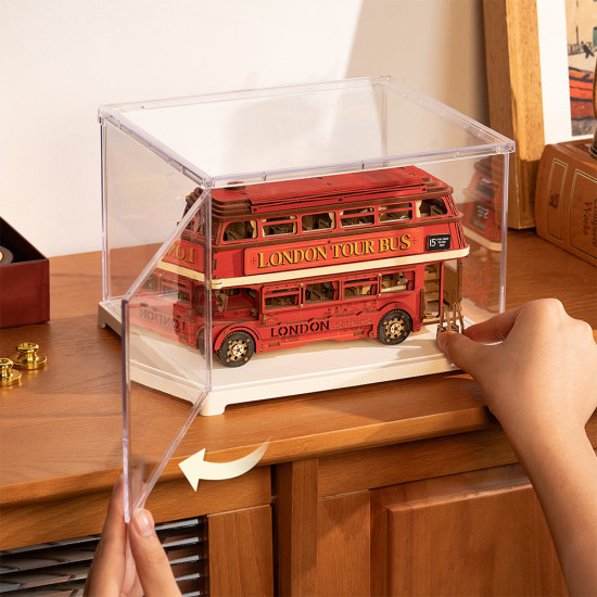 Koka 3D puzle, Dust Cover / Display Case Landscape S, robotime, DF04L