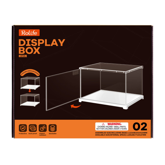 Koka 3D puzle, Dust Cover / Display Case Landscape S, robotime, DF04L