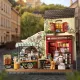 3D Miniatūrās mājas komplekts, Aromatic Coffee Cart, robotime, DG182
