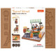 3D Miniatūrās mājas komplekts, Aromatic Coffee Cart, robotime, DG182