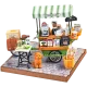 3D Miniatūrās mājas komplekts, Aromatic Coffee Cart, robotime, DG182