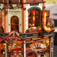 3Д Миниатюрный домик, Dream Coffee Factory, robotime, EAB02