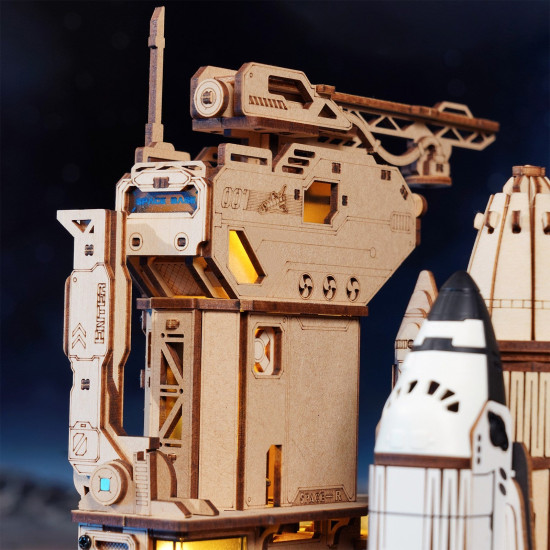 Деревянный 3D пазл, Space Shuttle, 446 дет., robotime, LKA02