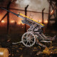 Деревянный 3D пазл, Anti-aircraft Gun, robotime, LQM01