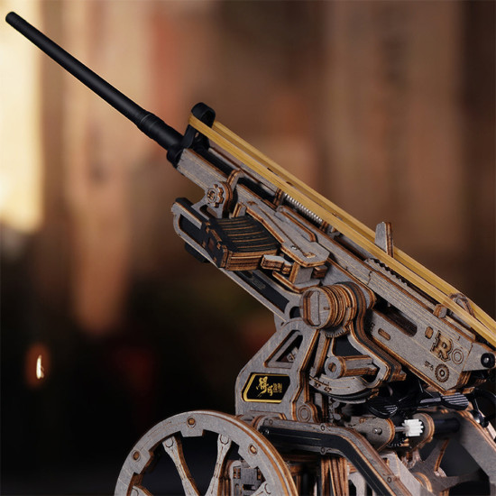 Деревянный 3D пазл, Anti-aircraft Gun, robotime, LQM01