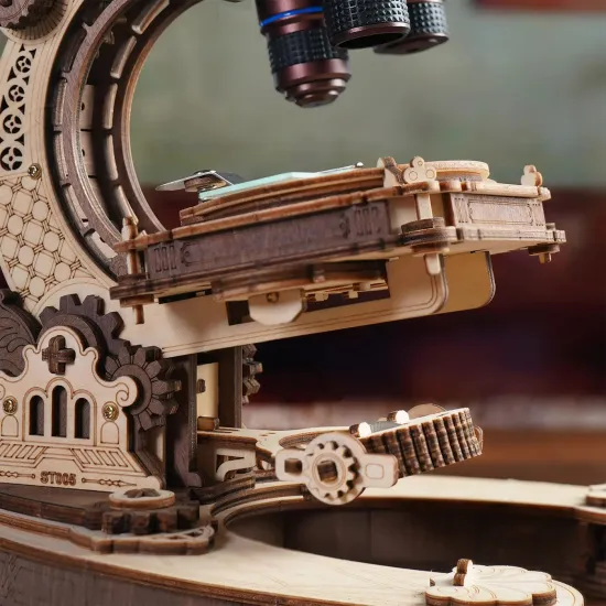 Деревянный 3D пазл, Microscope, robotime, ST005