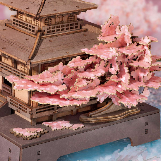 Koka 3D puzle, Sakura Pavilion, robotime, TGA07