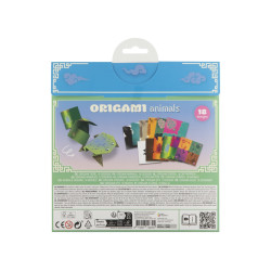 Origami, 19.5×19.5 cm, 18 designs, animals, Moxy, 100111/A