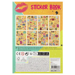 Besties foil sticker book, A5, redhead, Besties, 140002/1