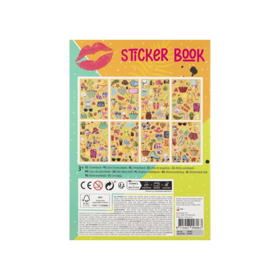 Besties foil sticker book, A5, redhead, Besties, 140002/1