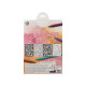 Aksominis spalvinimas A4, 4 lapai, doodles, Moxy, 150139/2