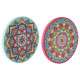 Deimantinė mandala, apvali, 30 cm, juoda, Moxy, 260016/4