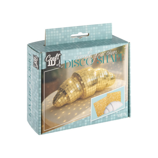 Putuplasta mozaīkas komplekts, pašlīmējošas flīzes, kruasāns, CraftID, CR601601/C
