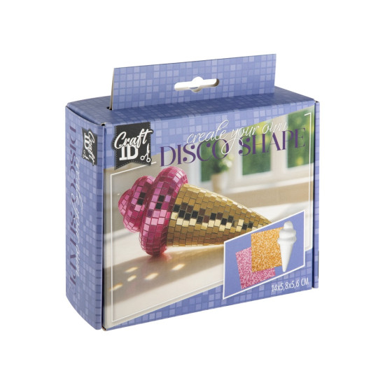 Styrofoam mosaic set, self-adhesive tiles, ice cream, CraftID, CR601601/I