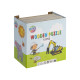 Wooden puzzle, 9 pieces, 15×15 cm, Moxy, 400090