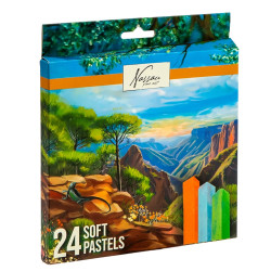 Minkštos pastelės, 24 vnt., Nassau, AR0409/GE