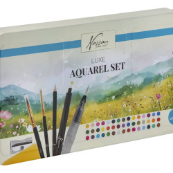 Watercolour set, 45 colours, Nassau, AR052802