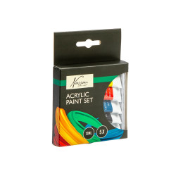 Acrylic paint, 5×12 ml, Nassau, AR0707/23GE