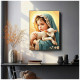Paint by numbers, Girl with a lamb, 40x50, Oh-art, ANG1127