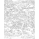Glezna pēc numuriem, Melnie gulbji Japānas dārzā, 40x50, Oh-art, ANG1149