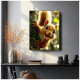 Paint by numbers, Red squirrel on tree, 40x50, Oh-art, ANG1117