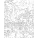 Maalimine numbrite järgi, Mägijuga pagoodi ja kuuga, 40x50, Oh-art, ANG1139