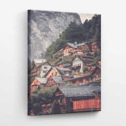 Glezna pēc numuriem, Kalnos, 40x50, Oh-art, ANG060