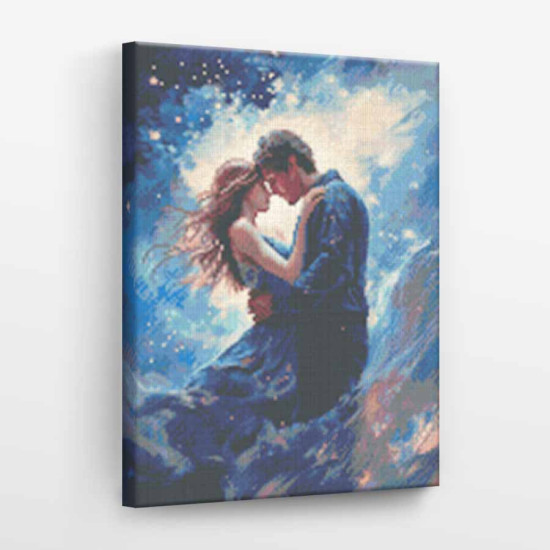 Diamond painting, Couple in love, 40x50, Oh-art, GJ6283
