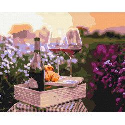 Painting by numbers 40x50 cm, Picnic basket, Twoje-hobby, GX32336