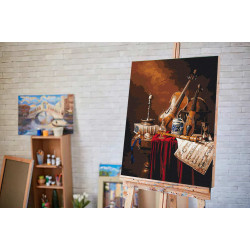 Painting by numbers 40x50 cm, Still Life with Violins, Twoje-hobby, GX57015