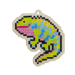 Dimanta magnētu mozaīka, Iguana, Wizardi, WW281