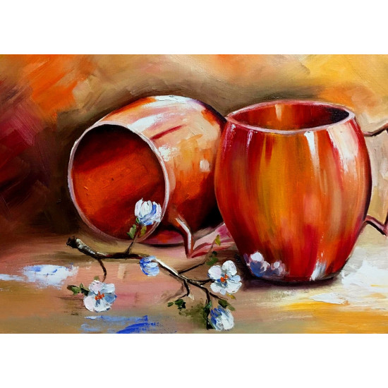 Painting by numbers, Still life, 30x40, varvikas, ME1059e.
