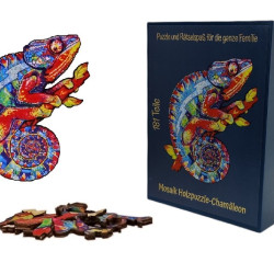 Puidust pusle - mosaiik - kameeleon. FunTrading, 4962