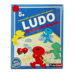 Lautapeli Ludo Käärmeitä ja tikkaat (5+, latviaksi), PlayLand, K-110LV