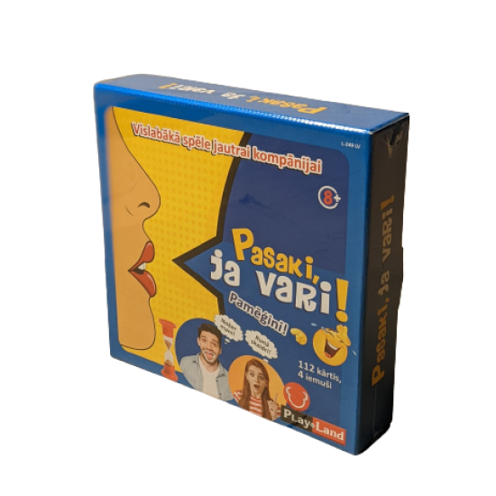 Galda spēle Pasaki, ja vari! (8+, latviešu valodā), PlayLand, L-249LV