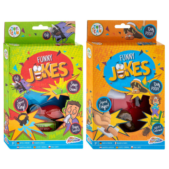 Galda spēle Smieklīgi joki (3+), Grafix, 720002