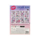 Besties foil sticker book, A5, brunette, Besties, 140002