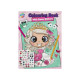 Colouring book A4, 24 sheets, 2 sticker sheets, princess, Moxy, 150012