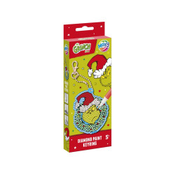 Grinch Myo teemantmaaliv võtmehoidja, 20,5 × 7,5 cm, Moxy, 166501