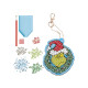 The Grinch Myo Diamond Painting Keyring, 20.5×7.5cm, Moxy, 166501