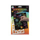 A5 holographic scratch art, 2 designs, with stencil, Moxy, 220002