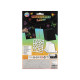 A5 holographic scratch art, 2 designs, with stencil, Moxy, 220002