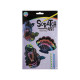 Make-your-own scratch art, 4 sheets, 4 designs, Moxy, 220023