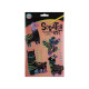 Make-your-own scratch art, 4 sheets, 4 designs, Moxy, 220023