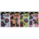 Make-your-own scratch art, 4 sheets, 4 designs, Moxy, 220023