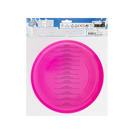 Frisbijs 23cm, 4 asorti, Moxy, 640019