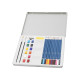 Watercolour art set with coloured pencils and tools, 28 pcs, Nassau, AR0525/GE